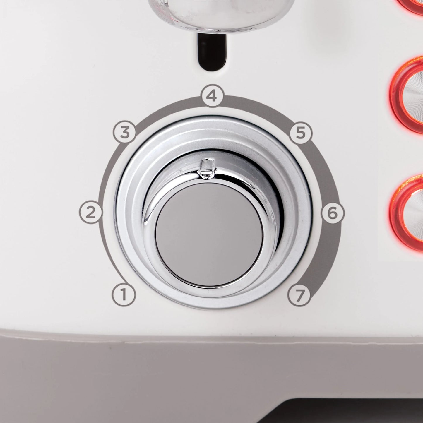 4-Slice Multi-Function Toaster, Toaster 4 Slice with Extra Wide Slots for Thick Bread, Bagel & Waffle, Toast Shade Control Dial, Slide Out Crumb Tray, White